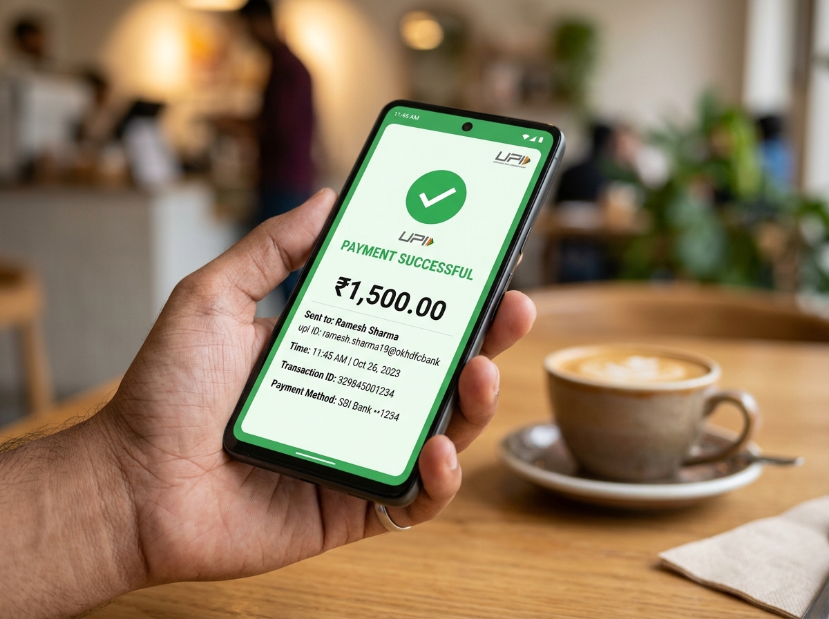 Get paid instantly via UPI or Cash